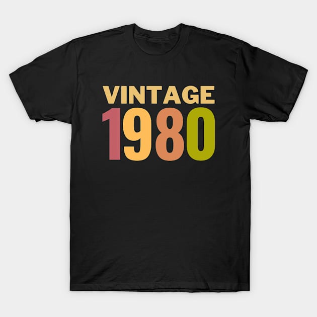 vintage 1980 T-Shirt by Leap Arts